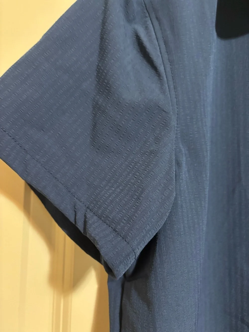 NWOT Cabana Lifestyle Men's Short-Sleeve Button-Down Navy beach house collection